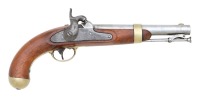U.S. Model 1842 Percussion Pistol by H. Aston
