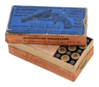 Collectible Winchester .38 S&W Picture Box Cartridges