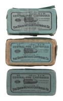Trio of Collectible 32 S&W Cartridge Boxes