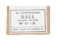 Greek &ldquo;HXP&rdquo;-Marked 30 Cal M2 Ball Ammunition