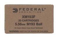 Federal 5.56mm M193 Ball Ammunition