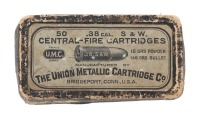 Collectible UMC .38 S&W Cartridges