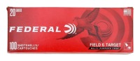 Federal Field & Target 20 ga Shotshells