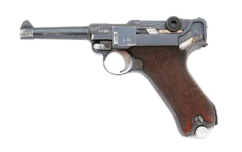 Rare German Blank Chamber P.08 Luger Pistol by Simson & Co.