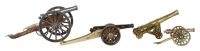 Lot of Miniature Cannons