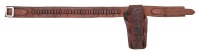 Vintage Western Gun Belt and Holster by H.H. Heiser