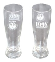 Scarce Ruger 1998 Collectible Beer Glasses