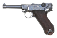 German P.08 Luger Pistol by DWM with Unit And Capture Markings