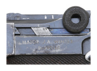 German P.08 Luger Pistol by DWM with Unit And Capture Markings - 2