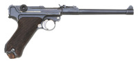 Scarce DWM 1920 Artillery Commercial Luger Pistol - 2