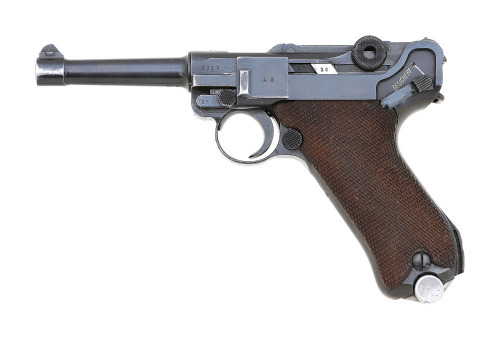 Rare German Kriegsmarine P.08 Luger S/42-Coded Pistol by Mauser
