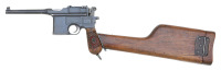 German Army Mauser C96 Red Nine Semi-Auto Pistol - 2