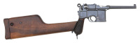 Mauser C96 Large Ring Semi-Auto Pistol with Matching Holster-Stock