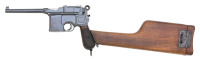 Mauser C96 Large Ring Semi-Auto Pistol with Matching Holster-Stock - 2