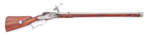 Fine German Wheellock M&uuml;ller B&uuml;chse Jaeger Hunting Rifle by Wagner