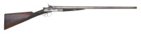 Cased Boston Double Hammergun by William Schaefer