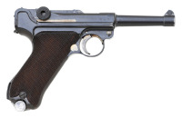 German P.08 Luger S/42-Coded Pistol by Mauser - 2