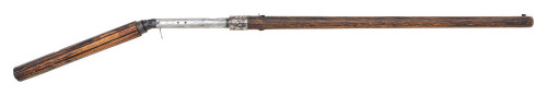 British Dickson&rsquo;s Patent Percussion Cane Rifle by Lang