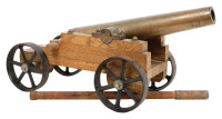Attractive Unmarked Brass Muzzleloading Signal Cannon