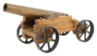 Attractive Unmarked Brass Muzzleloading Signal Cannon - 2