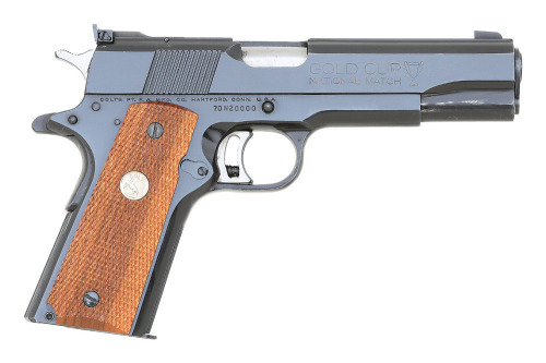 Colt National Match Gold Cup Semi-Auto Pistol