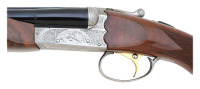New SKB Arms Model 385 Scalloped Boxlock Double Shotgun Two Barrel Set - 2