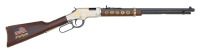 Excellent Henry Repeating Arms Golden Boy Military Service Tribute Lever Action Rifle