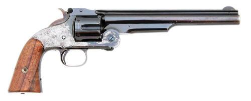 Fine Smith & Wesson No. 3 Second Model American Revolver