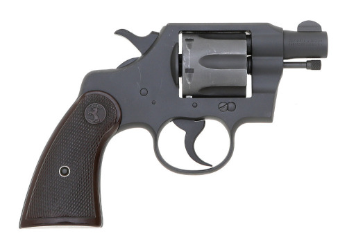 U.S. Marked Colt Commando Double Action Revolver with Factory Letter