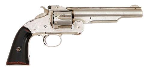 Very Rare Smith & Wesson No. 3 First Model American Revolver with Nashville Police Markings