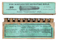 Collectible Winchester 45-75 Model 1876 Centennial Cartridges