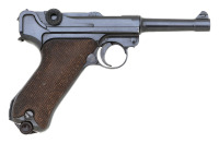 Scarce DWM 1923 Commercial &ldquo;Safe & Loaded&rdquo; Luger Pistol - 2
