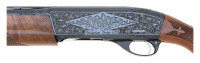 Engraved Remington Model 1100 Semi-Auto Shotgun - 2