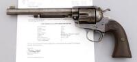 Colt Frontier Six Shooter Bisley Model Flat Top Target Revolver