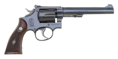 Early & Excellent Smith & Wesson K-22 Masterpiece Double Action Revolver