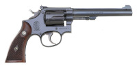 Early & Excellent Smith & Wesson K-22 Masterpiece Double Action Revolver