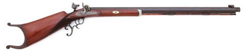 American Percussion Schuetzen Rifle by John Meunier of Milwaukee