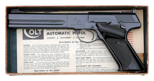 Colt Third Series Woodsman Match Target Semi-Auto Pistol
