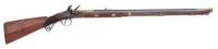 Ornate British Flintlock Single Shot Sporting Rifle by Bate