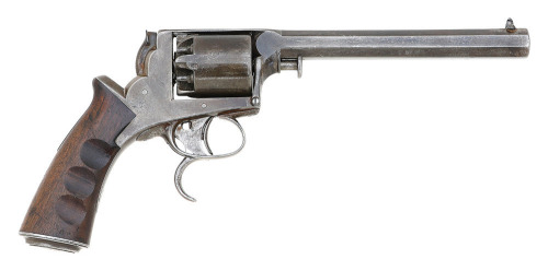 Tranter Patent Second Model Double Trigger Percussion Revolver