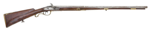 German Flintlock Double Fowler by Joseph Strohlein