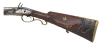 German Flintlock Double Fowler by Joseph Strohlein - 2