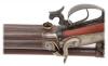 Rare New York Three Barrel Percussion Combination Gun by Frederick Smith - 4