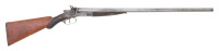 British Double Hammergun by George Bury