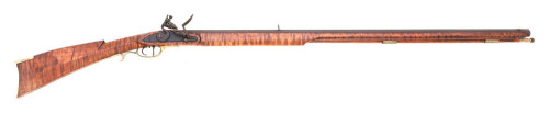 Unmarked Contemporary Fullstock Flintlock Rifle