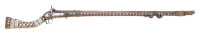 Middle Eastern Percussion Jezail Musket with Extensive Bone Inlays