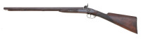Unmarked Belgian Percussion Double Hammergun - 2