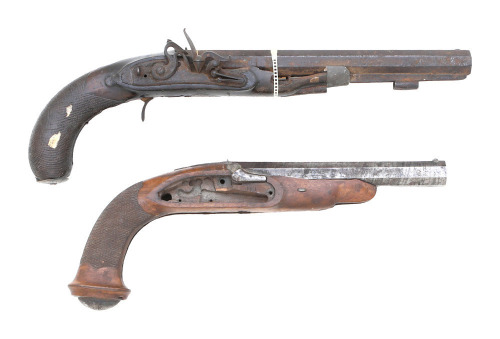 Pair of European Antique Pistols