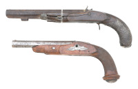Pair of European Antique Pistols - 2