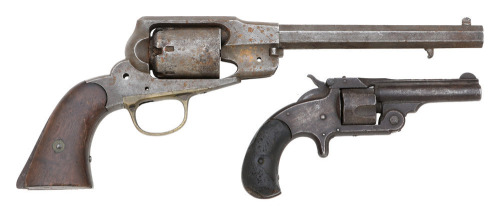 Pair of Antique American Revolvers